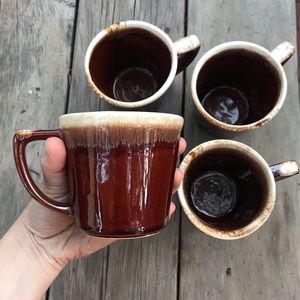 Brown Ceramic McCoy vintage coffee mug / tea cup